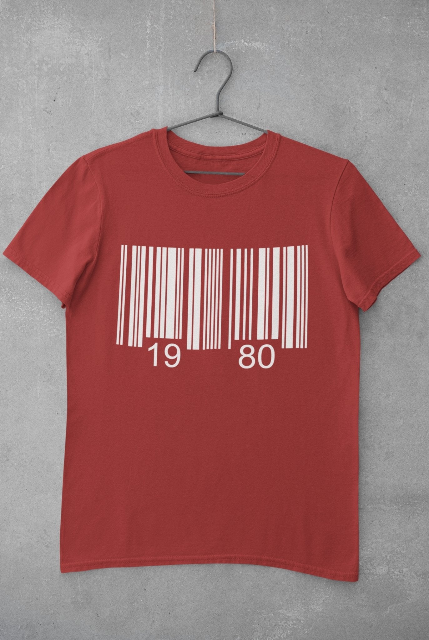 Bar Code Birthday Mens Half Sleeves T-shirt- FunkyTeesClub - Funky Tees Club