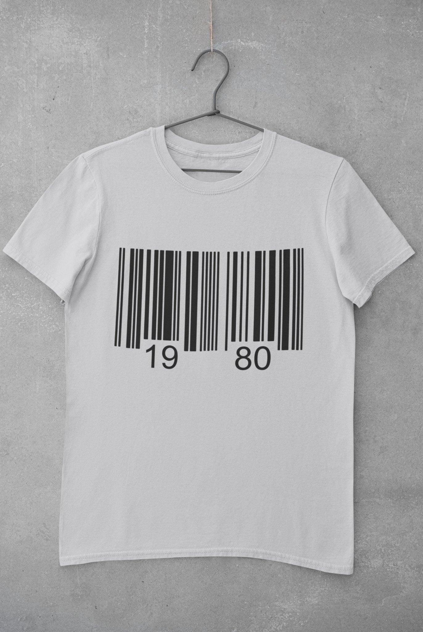 Bar Code Birthday Mens Half Sleeves T-shirt- FunkyTeesClub - Funky Tees Club