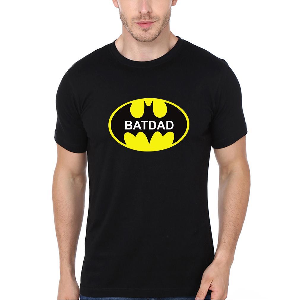 Batdad Batbaby Father and Daughter Matching T-Shirt- FunkyTeesClub - Funky Tees Club