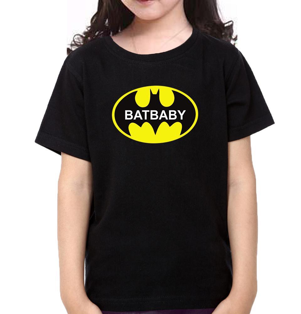 Batdad Batbaby Father and Daughter Matching T-Shirt- FunkyTeesClub - Funky Tees Club