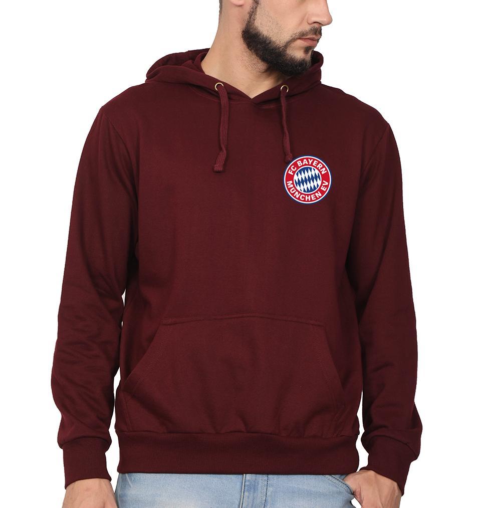 Bayern Munich Logo Men Hoodies-FunkyTeesClub - Funky Tees Club