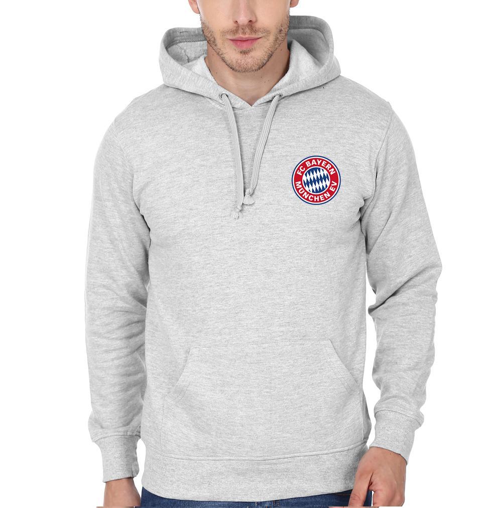 Bayern Munich Logo Men Hoodies-FunkyTeesClub - Funky Tees Club