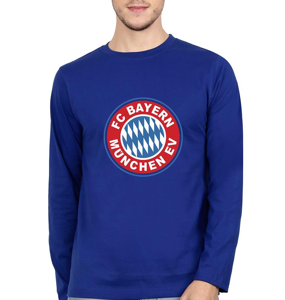 Bayern Munich Men Full Sleeves T-Shirts-FunkyTeesClub - Funky Tees Club