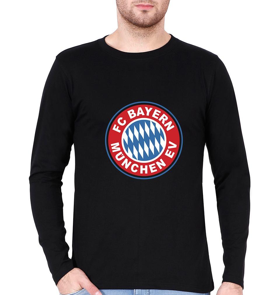 Bayern Munich Men Full Sleeves T-Shirts-FunkyTeesClub - Funky Tees Club