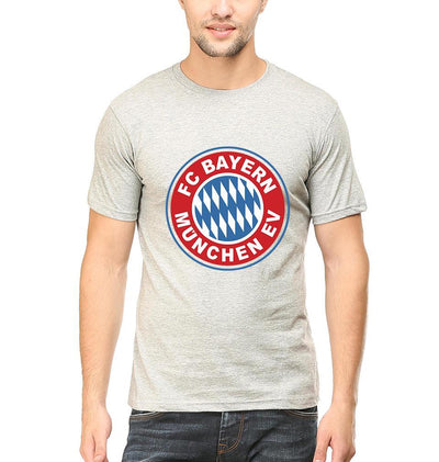 Bayern Munich Men Half Sleeves T-Shirts-FunkyTeesClub - Funky Tees Club
