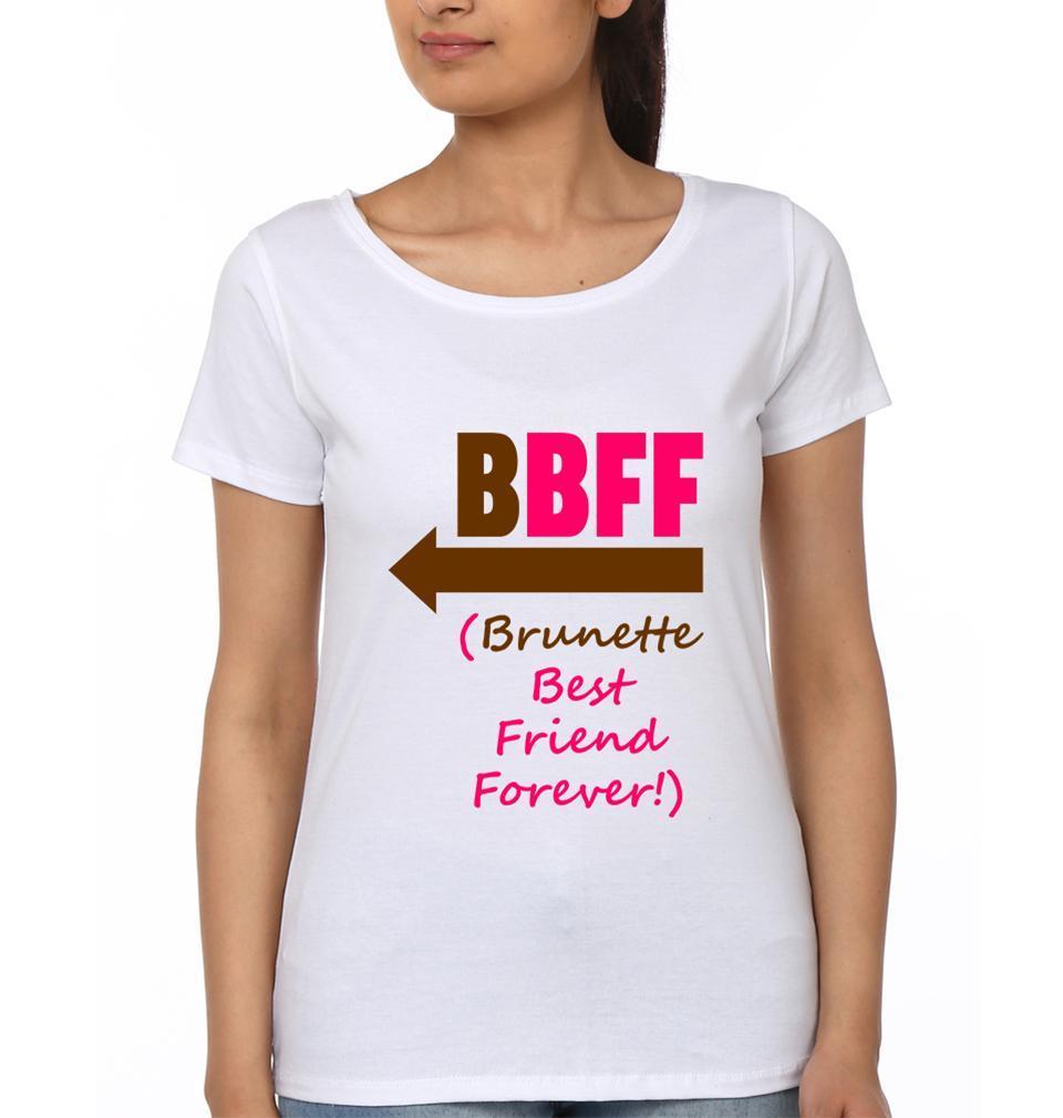 BBFF BFF Half Sleeves T-Shirts-FunkyTees - Funky Tees Club