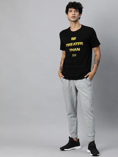 Be Greater Than Round Neck Mens Half Sleeves T-shirt- FunkyTeesClub - Funky Tees Club