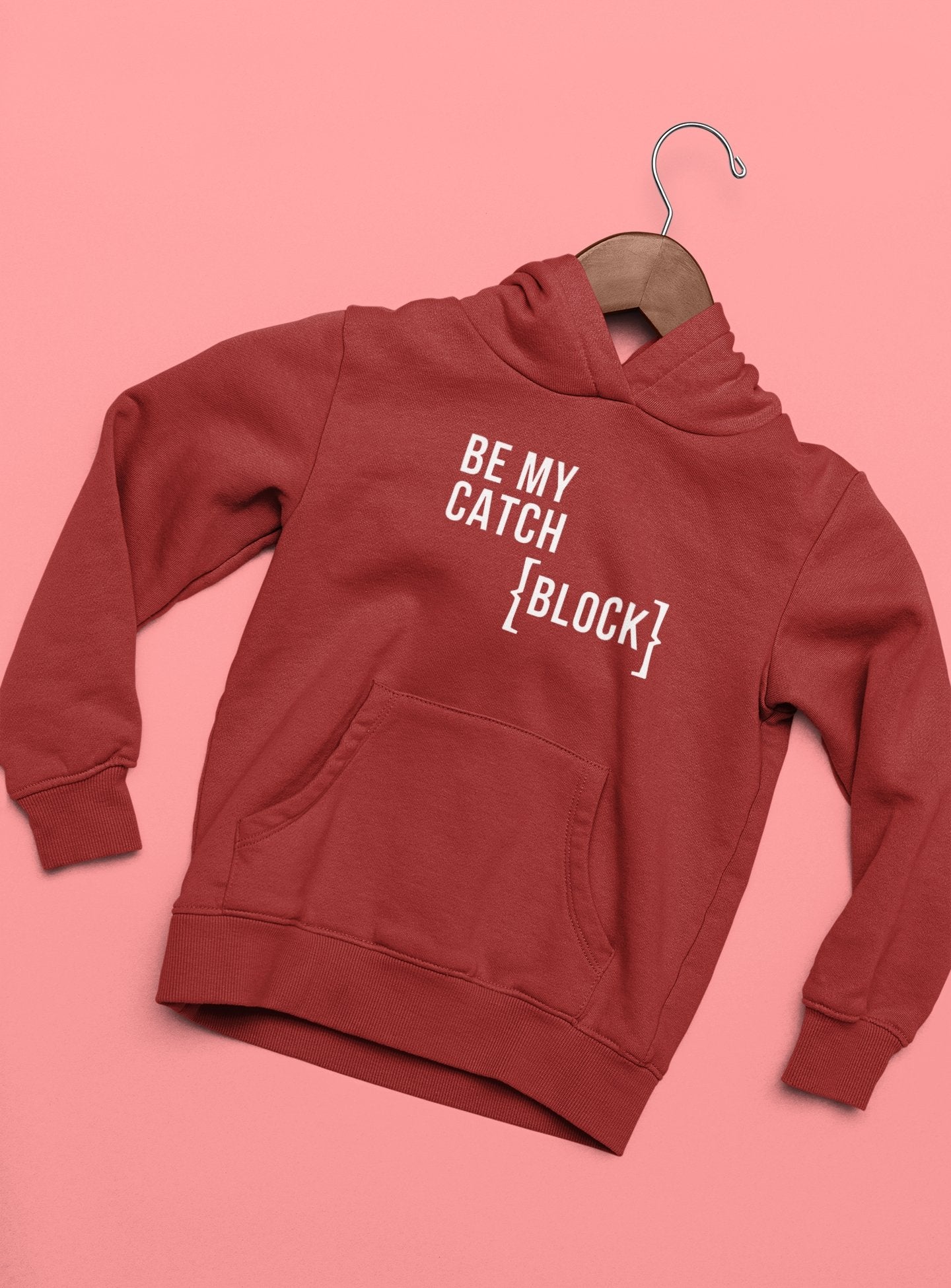 Be My Catch Block Geek Hoodies for Women-FunkyTeesClub - Funky Tees Club