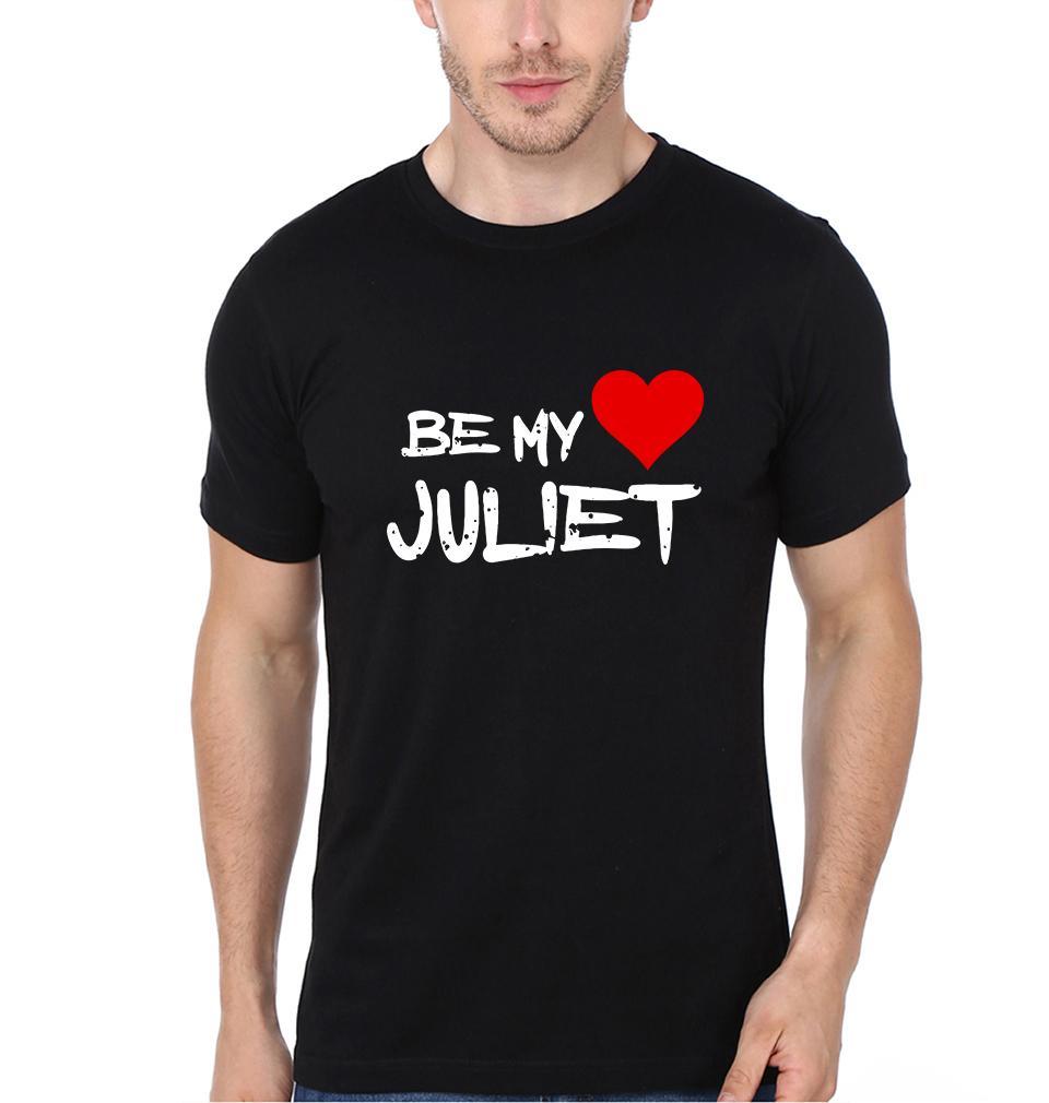 Be My Romeo Be My Juliet Couple Half Sleeves T-Shirts -FunkyTees - Funky Tees Club