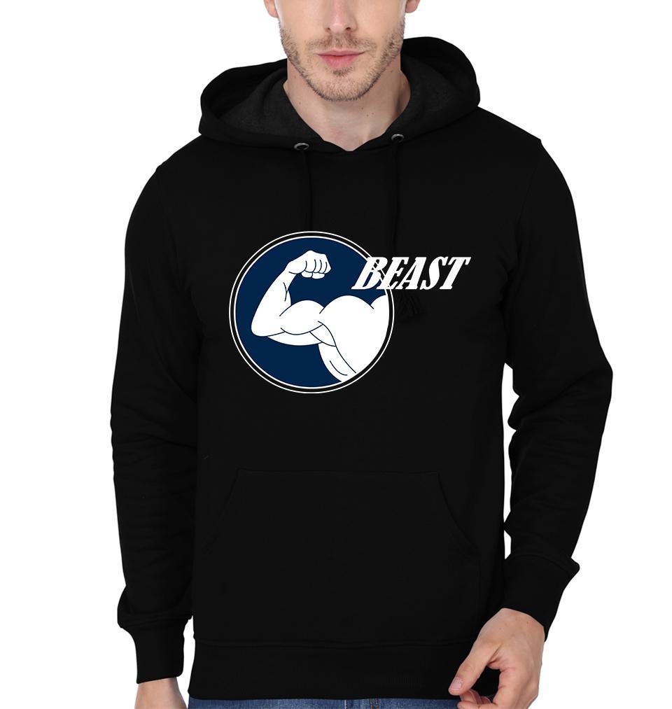 Beast Beauty Couple Hoodie-FunkyTees - Funky Tees Club