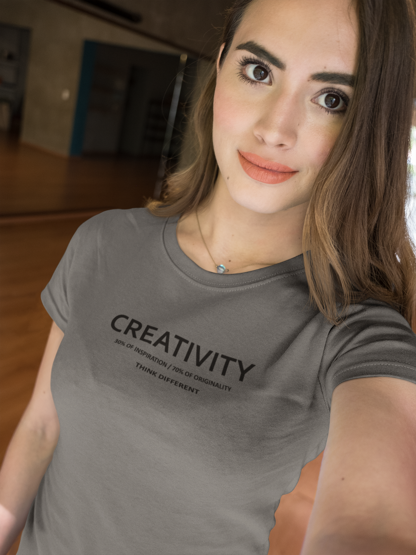 Creativity Quotes Women Half Sleeves T-shirt- FunkyTeesClub
