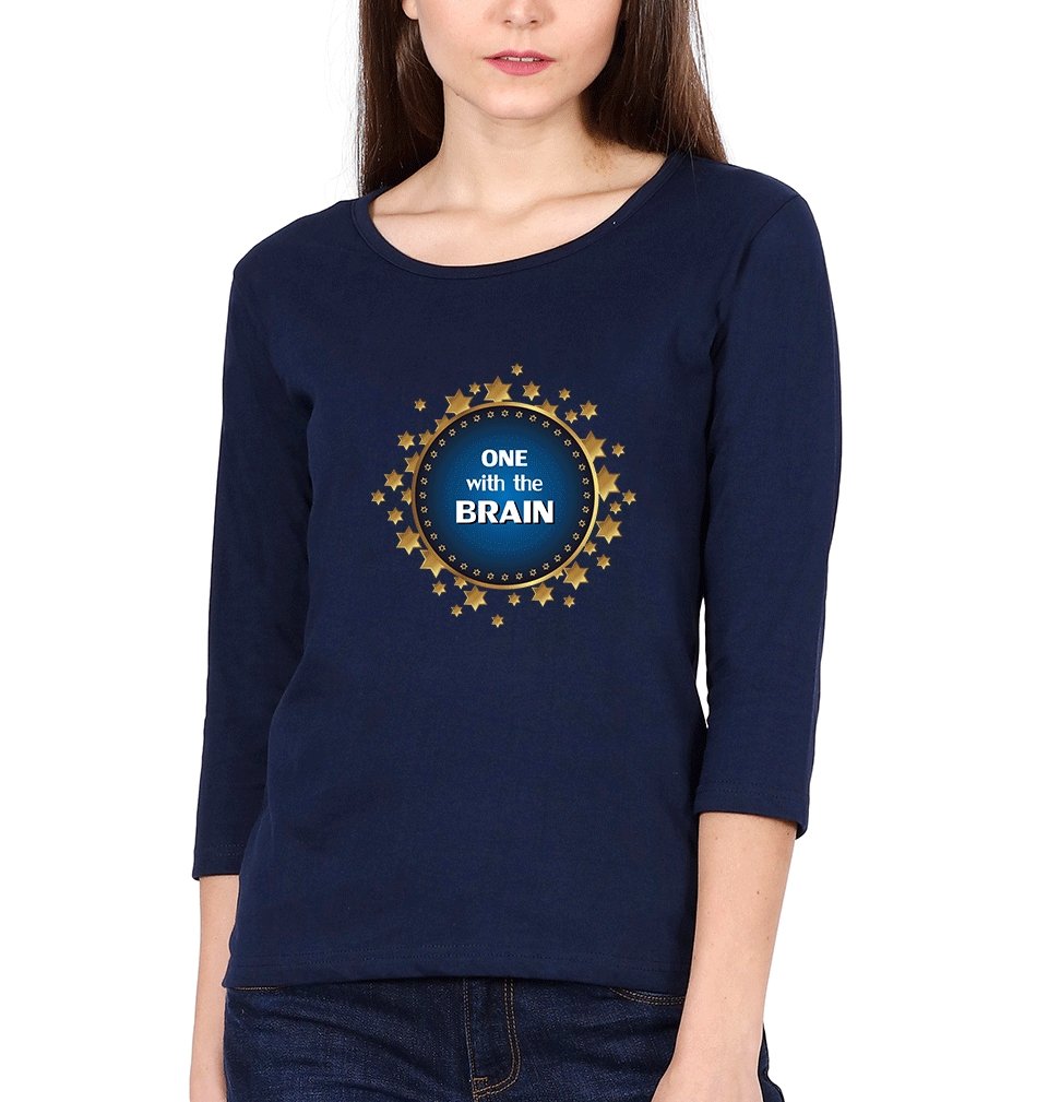 Beauty & Brain Sister Sister Full Sleeves T-Shirts -FunkyTees - Funky Tees Club