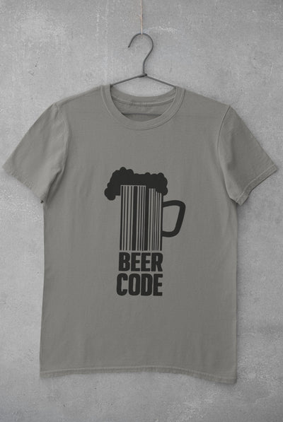 Beer Code Pub And Beer Mens Half Sleeves T-shirt- FunkyTeesClub - Funky Tees Club