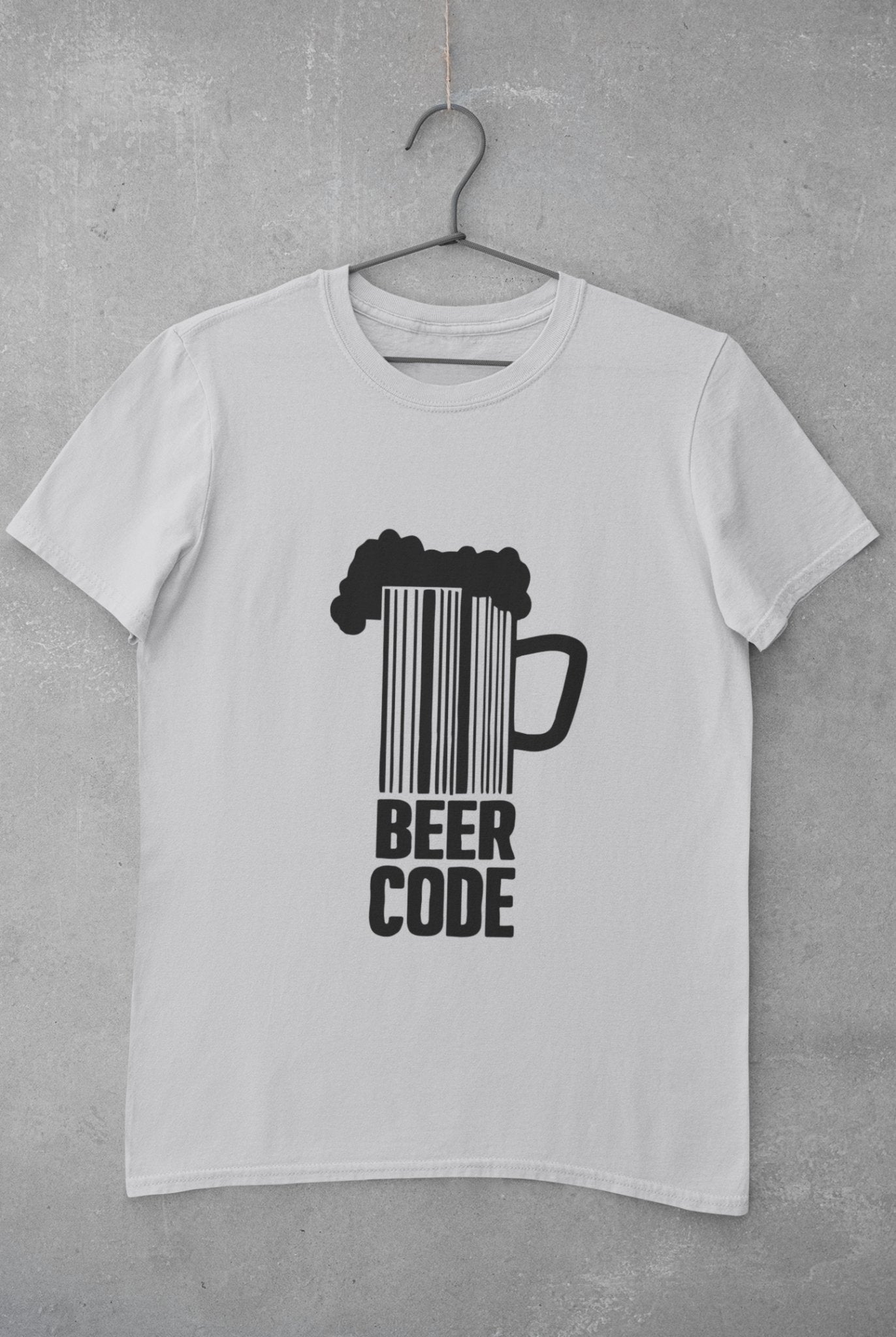 Beer Code Pub And Beer Mens Half Sleeves T-shirt- FunkyTeesClub - Funky Tees Club