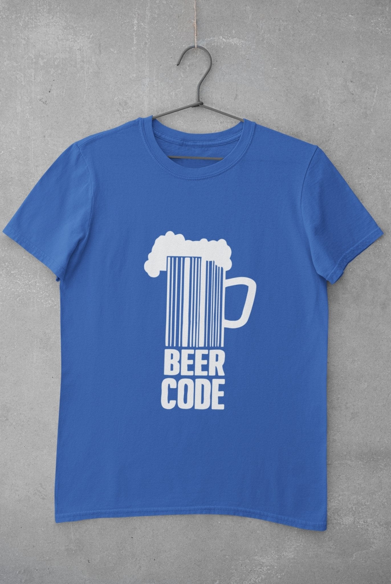 Beer Code Pub And Beer Women Half Sleeves T-shirt- FunkyTeesClub - Funky Tees Club