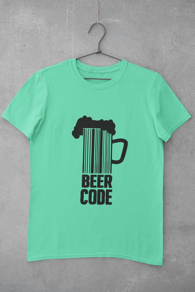 Beer Code Pub And Beer Women Half Sleeves T-shirt- FunkyTeesClub - Funky Tees Club