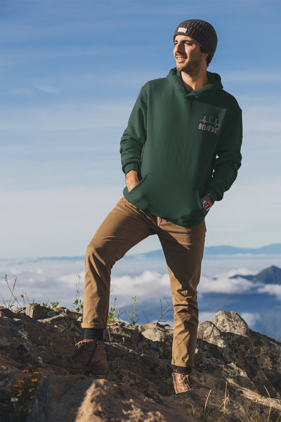 Believe Typography Men Hoodies-FunkyTeesClub - Funky Tees Club
