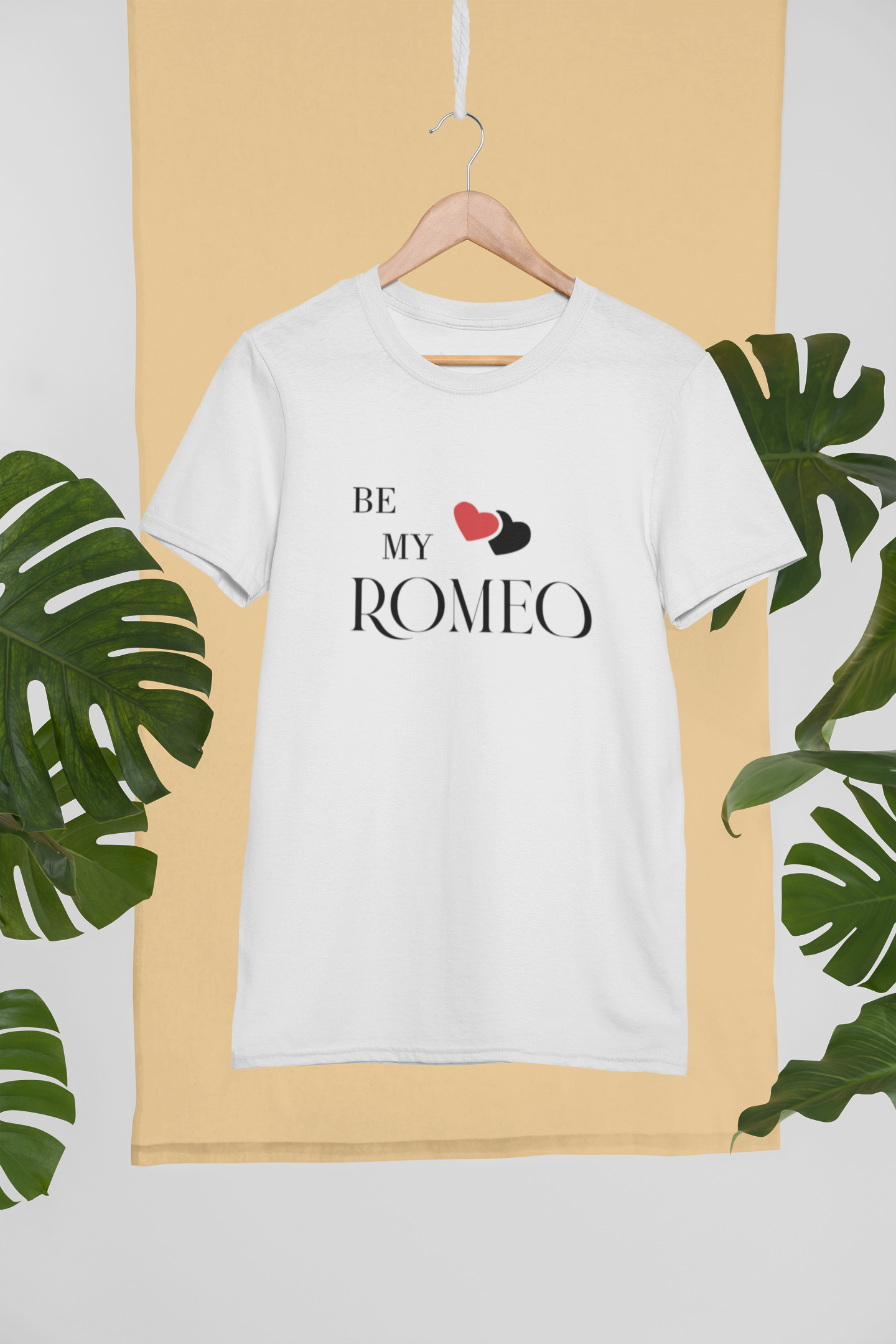 Be My Romeo Couple Half Sleeves T-Shirts -FunkyTeesClub