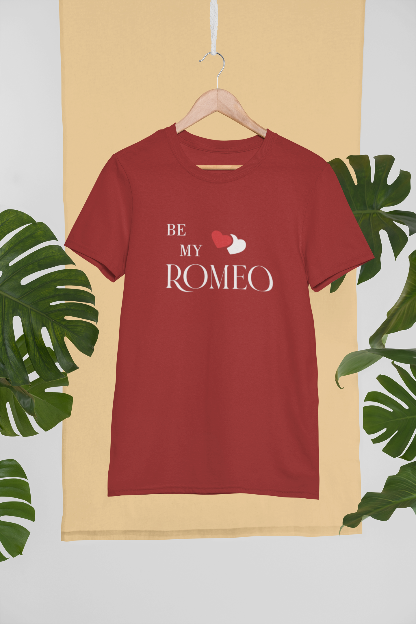 Be My Romeo Couple Half Sleeves T-Shirts -FunkyTeesClub