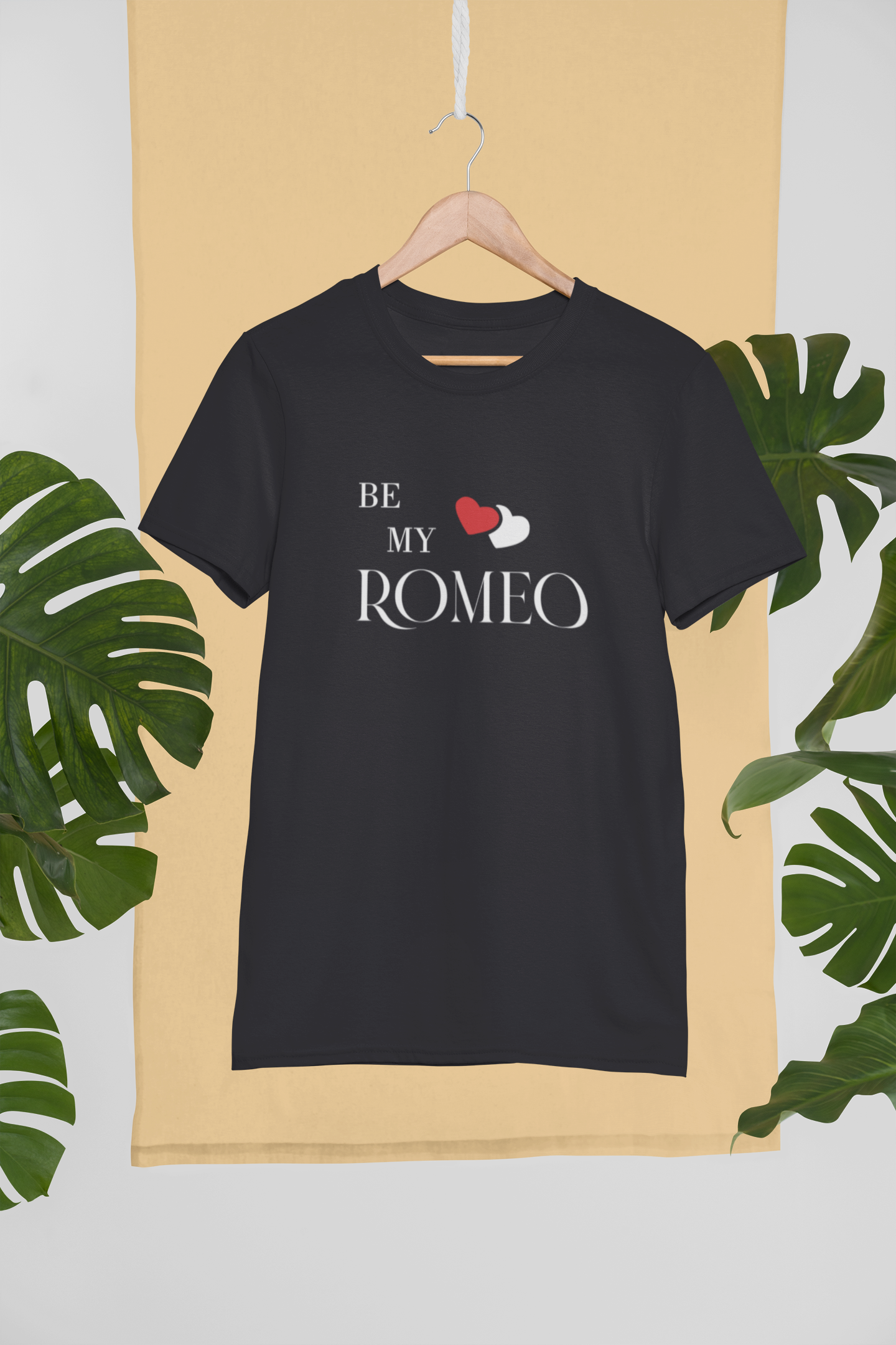 Be My Romeo Couple Half Sleeves T-Shirts -FunkyTeesClub