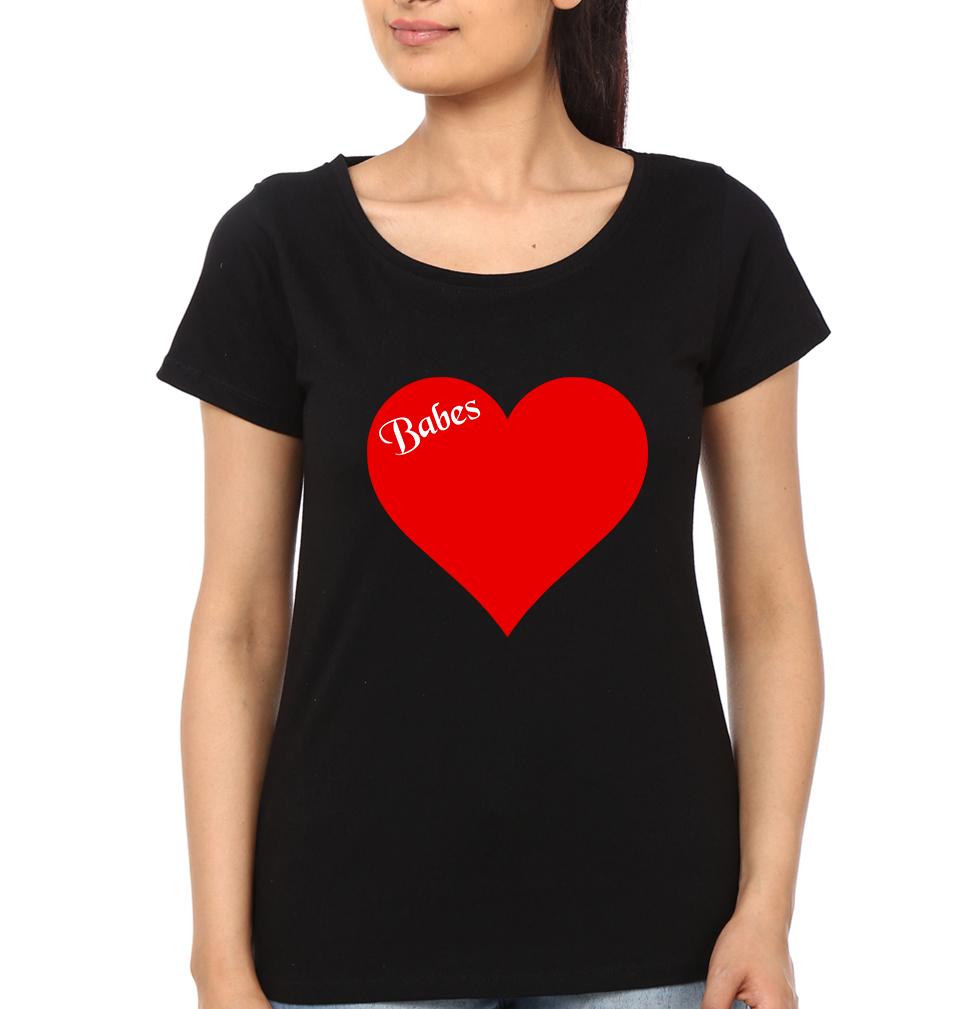 Best Babes BFF Half Sleeves T-Shirts-FunkyTees - Funky Tees Club