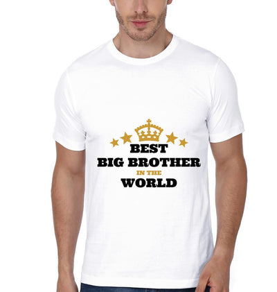 Best Big Brother Little Sister Brother-Sister Half Sleeves T-Shirts -FunkyTees - Funky Tees Club