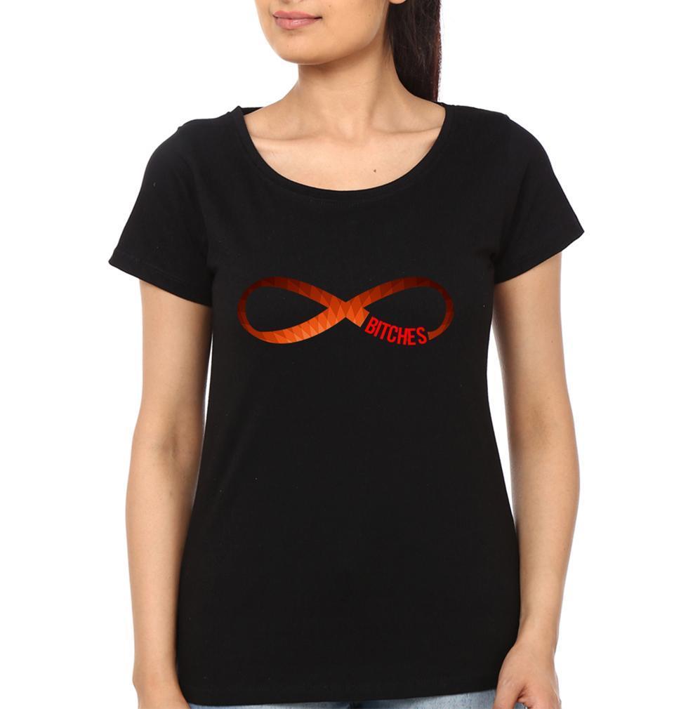 BEST BITCHES BFF Half Sleeves T-Shirts-FunkyTees - Funky Tees Club