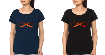 BEST BITCHES BFF Half Sleeves T-Shirts-FunkyTees - Funky Tees Club