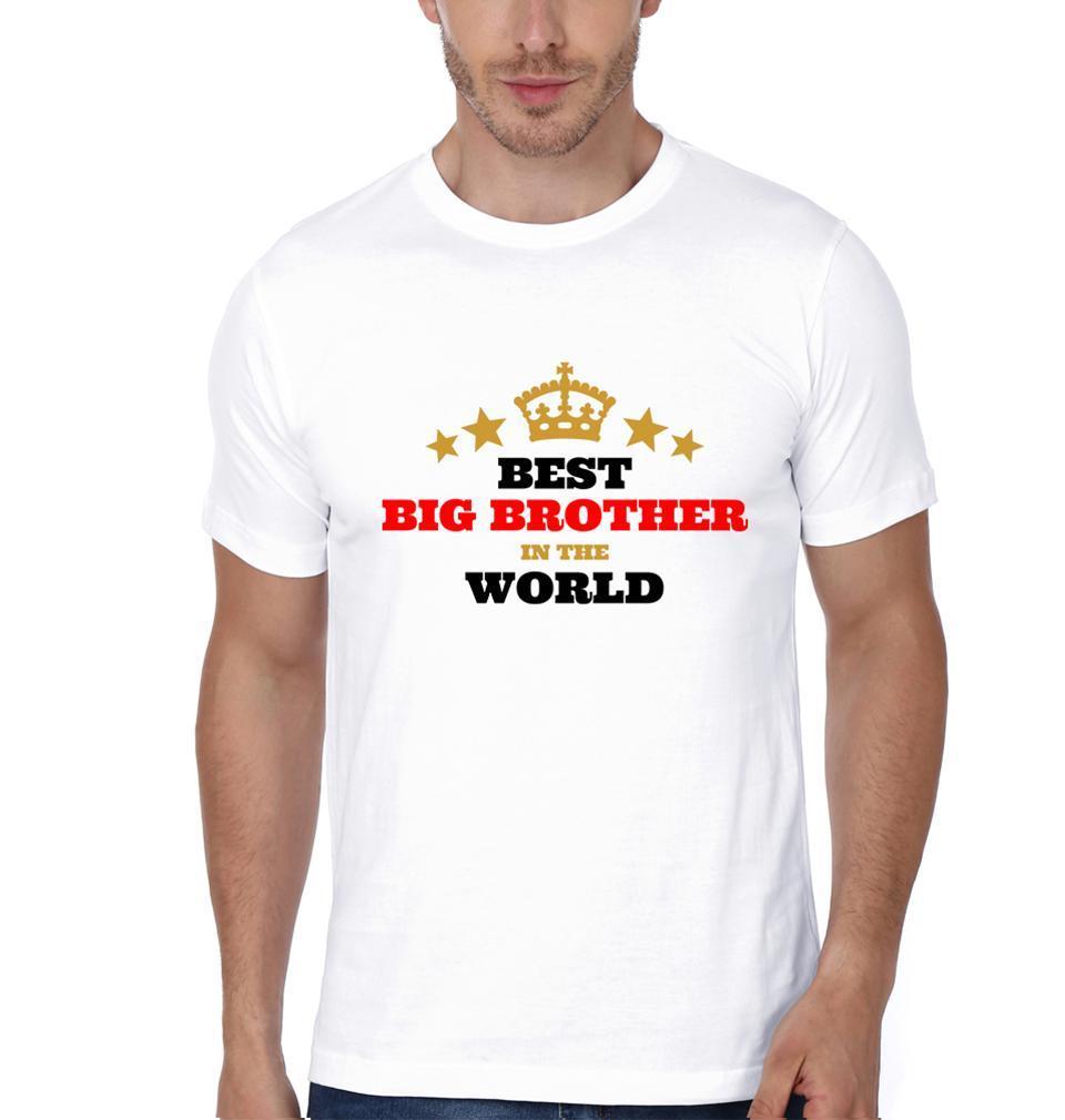Best Bro Brother-Brother Half Sleeves T-Shirts -FunkyTees - Funky Tees Club