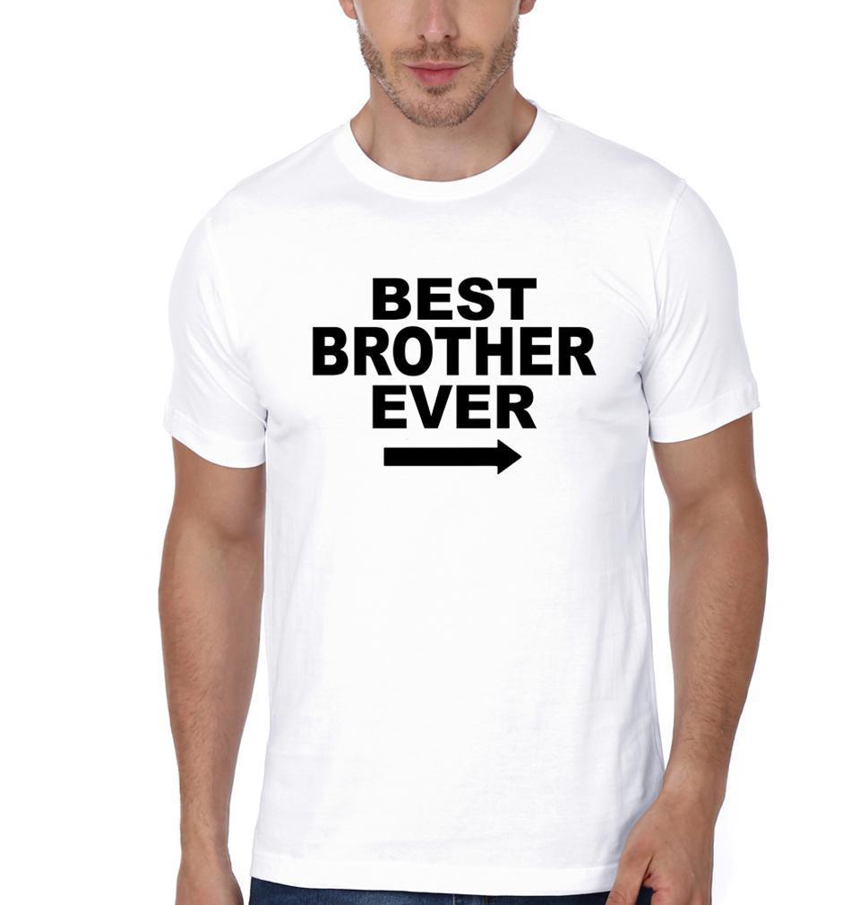 Best Brother Ever Brother-Brother Half Sleeves T-Shirts -FunkyTees - Funky Tees Club