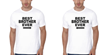 Best Brother Ever Brother-Brother Half Sleeves T-Shirts -FunkyTees - Funky Tees Club