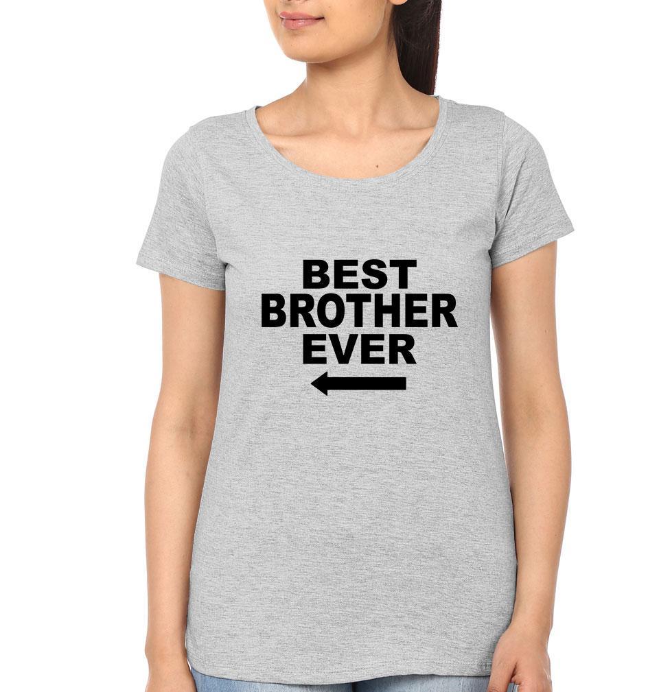 Best Brother Sister Ever Brother-Sister Half Sleeves T-Shirts -FunkyTees - Funky Tees Club