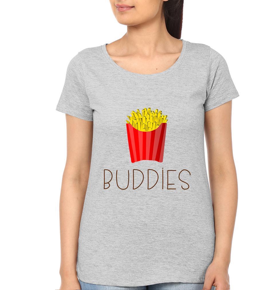 Best Buddies BFF Half Sleeves T-Shirts-FunkyTees - Funky Tees Club