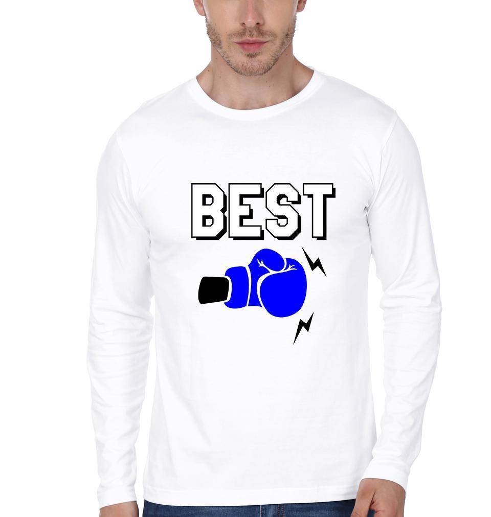 Best Buds Brother-Brother Full Sleeves T-Shirts -FunkyTees - Funky Tees Club