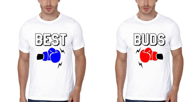 Best Buds Brother-Brother Half Sleeves T-Shirts -FunkyTees - Funky Tees Club