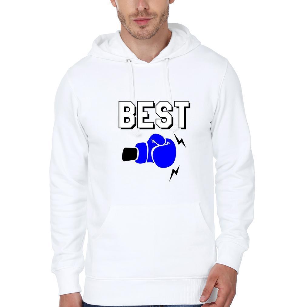 Best Buds Brother-Brother Hoodies-FunkyTees - Funky Tees Club