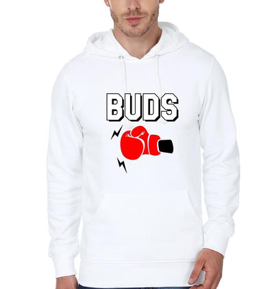 Best Buds Brother-Brother Hoodies-FunkyTees - Funky Tees Club