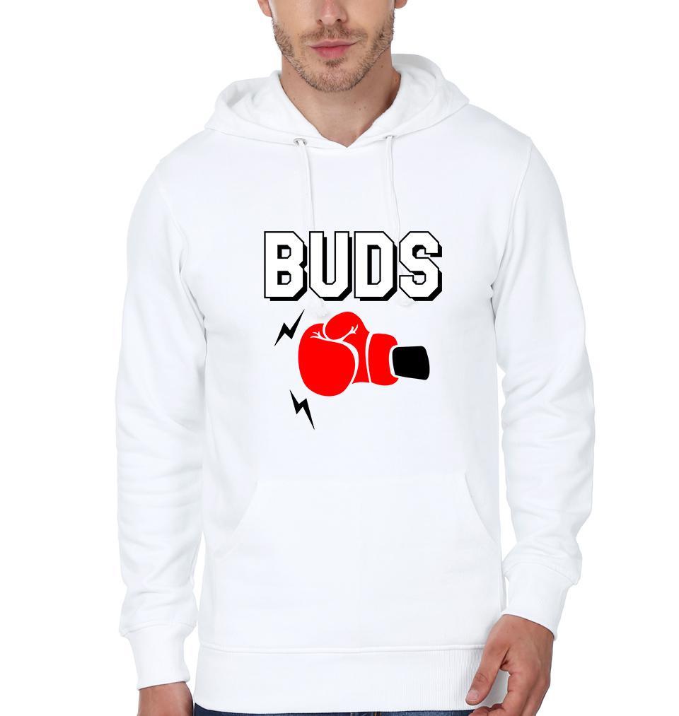 Best Buds Brother-Brother Hoodies-FunkyTees - Funky Tees Club