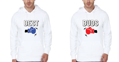 Best Buds Brother-Brother Hoodies-FunkyTees - Funky Tees Club