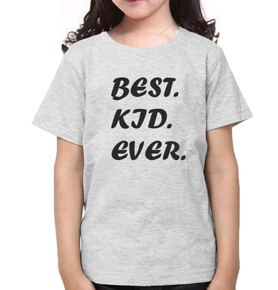 Best Dad Ever & Best Kid Ever Father and Daughter Matching T-Shirt- FunkyTeesClub - Funky Tees Club