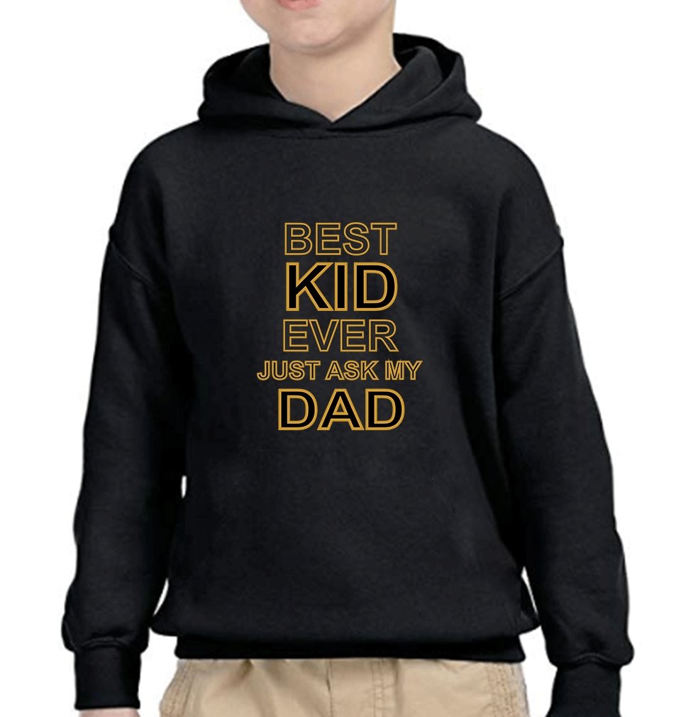 Best Dad Ever Best Kid Ever Father and Son Matching Hoodies- FunkyTeesClub - Funky Tees Club