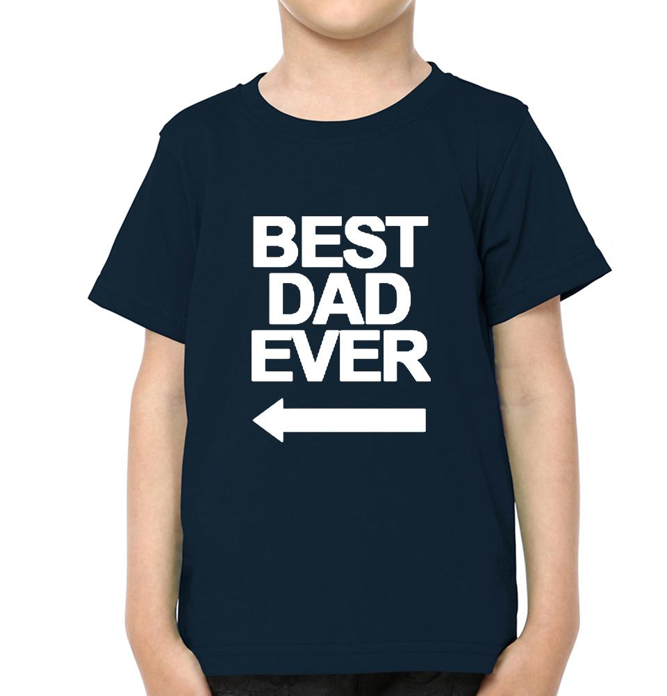 Best Dad Ever Best Son Ever Father and Son Matching T-Shirt- FunkyTeesClub - Funky Tees Club