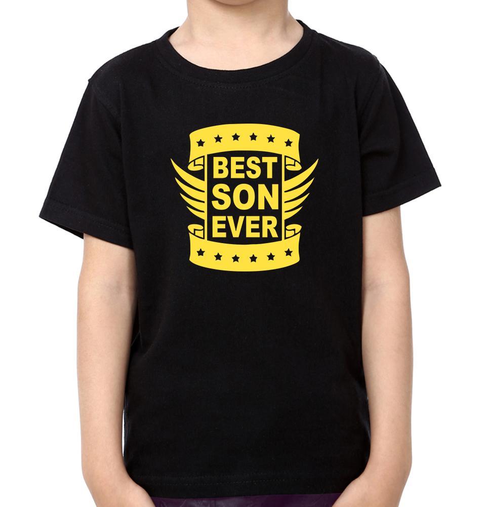 Best Dad Ever Best Son Ever Father and Son Matching T-Shirt- FunkyTeesClub - Funky Tees Club