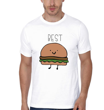 BEST FRIEND BFF Half Sleeves T-Shirts-FunkyTees - Funky Tees Club