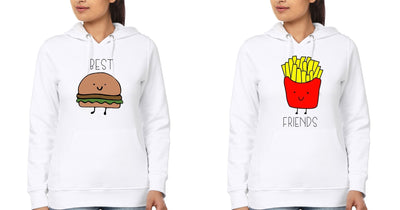 Best Friend BFF Hoodies-FunkyTees - Funky Tees Club
