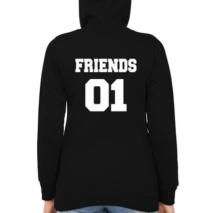 Best Friend BFF Hoodies-FunkyTees - Funky Tees Club