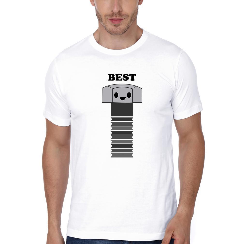 Best friends BFF Half Sleeves T-Shirts-FunkyTees - Funky Tees Club