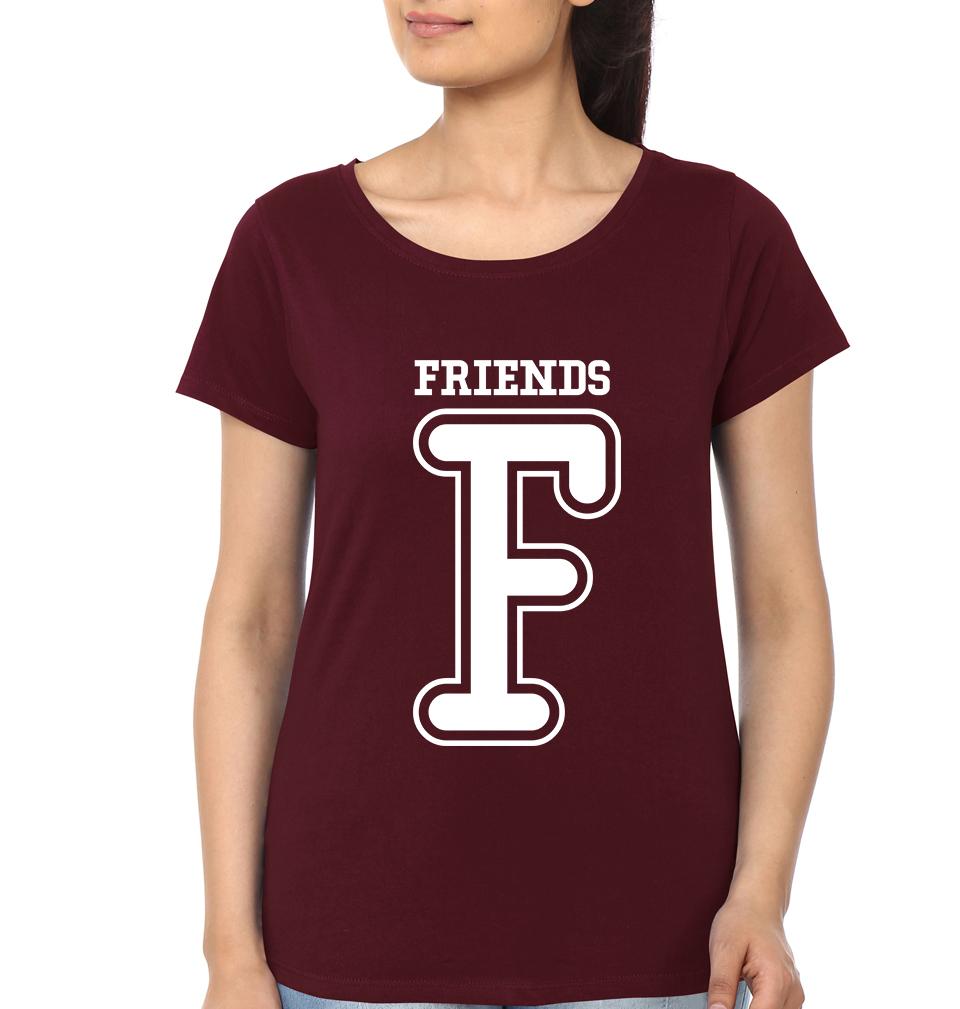 Best Friends BFF Half Sleeves T-Shirts-FunkyTees - Funky Tees Club