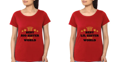 Best Sister Sister Half Sleeves T-Shirts -FunkyTees - Funky Tees Club