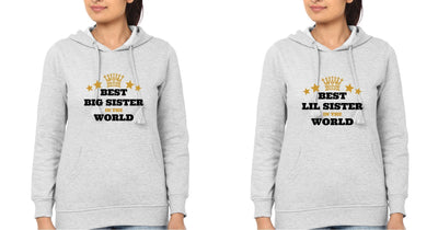 Best Sister Sister Hoodies-FunkyTees - Funky Tees Club